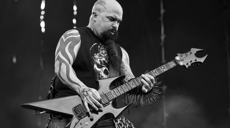 Slayer Portland Seattle Shows Mens Gray T Shirt Heavy Metal Music Kerry King